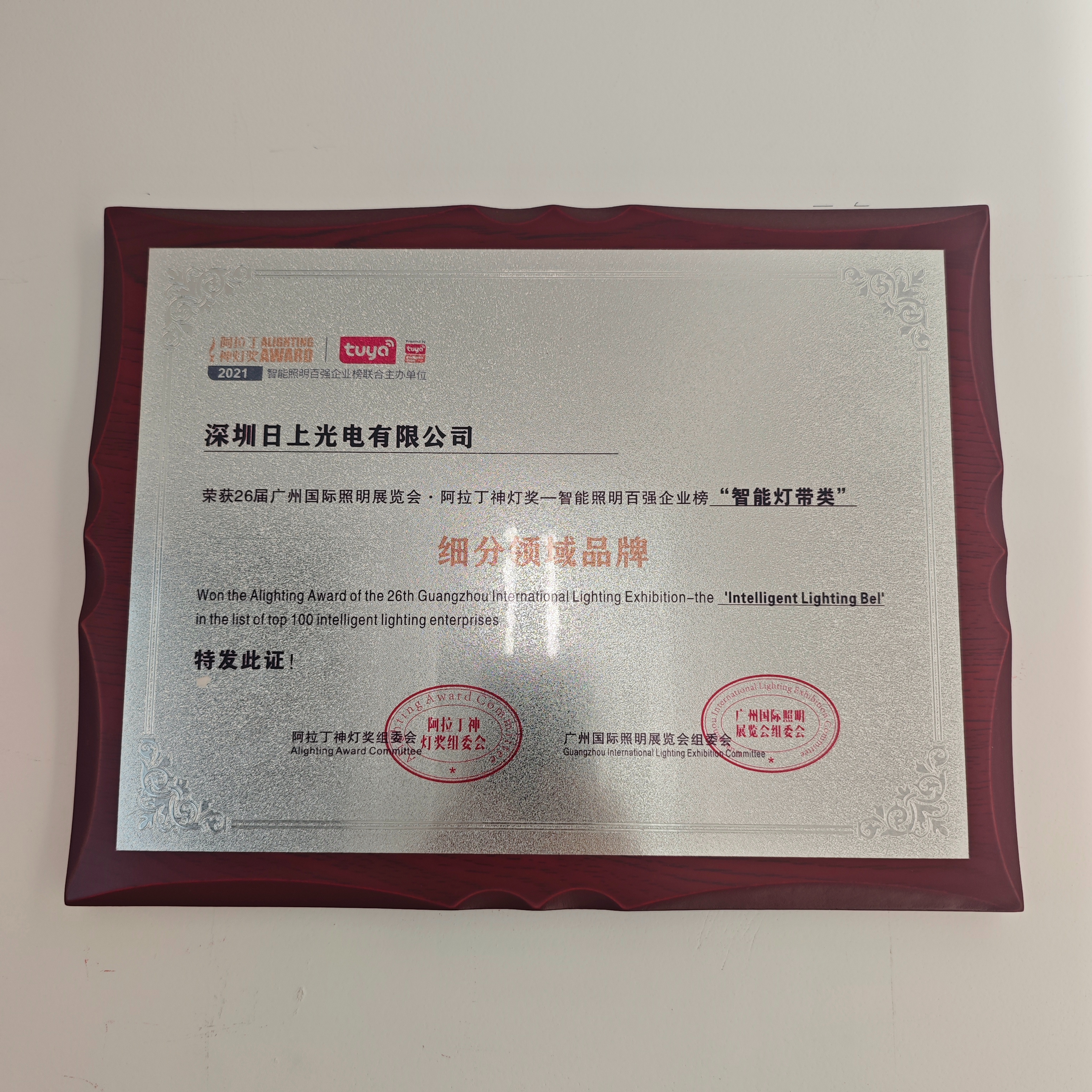 智能照明百强企业榜